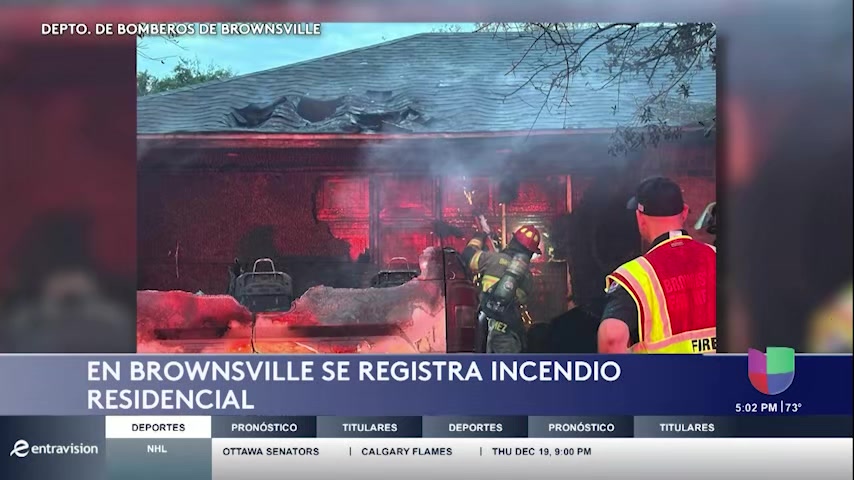 20241220 incendio ES KNVO thumb Incendio Residencial en Brownsville: Una tragedia evitada a tiempo -